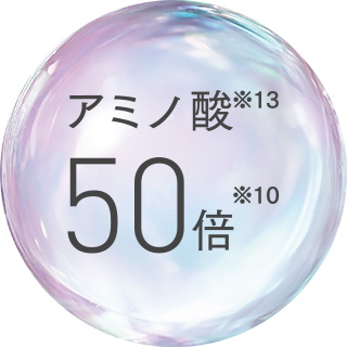 アミノ酸※13 50倍※10